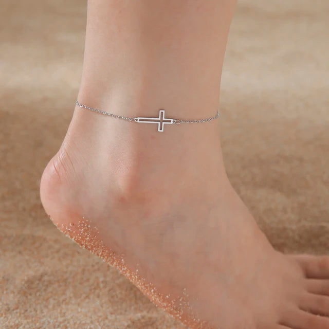 Stainless Steel Cat Anklet