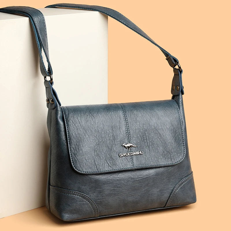 Luxury Leather Designer Tote Bag