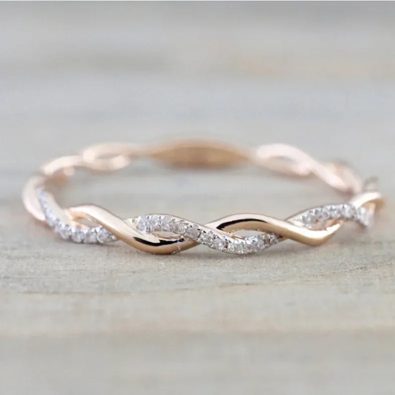 Minimalist Stainless Steel Fashion Ring