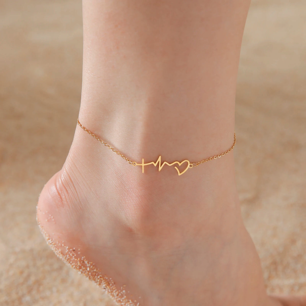 Stainless Steel Cat Anklet
