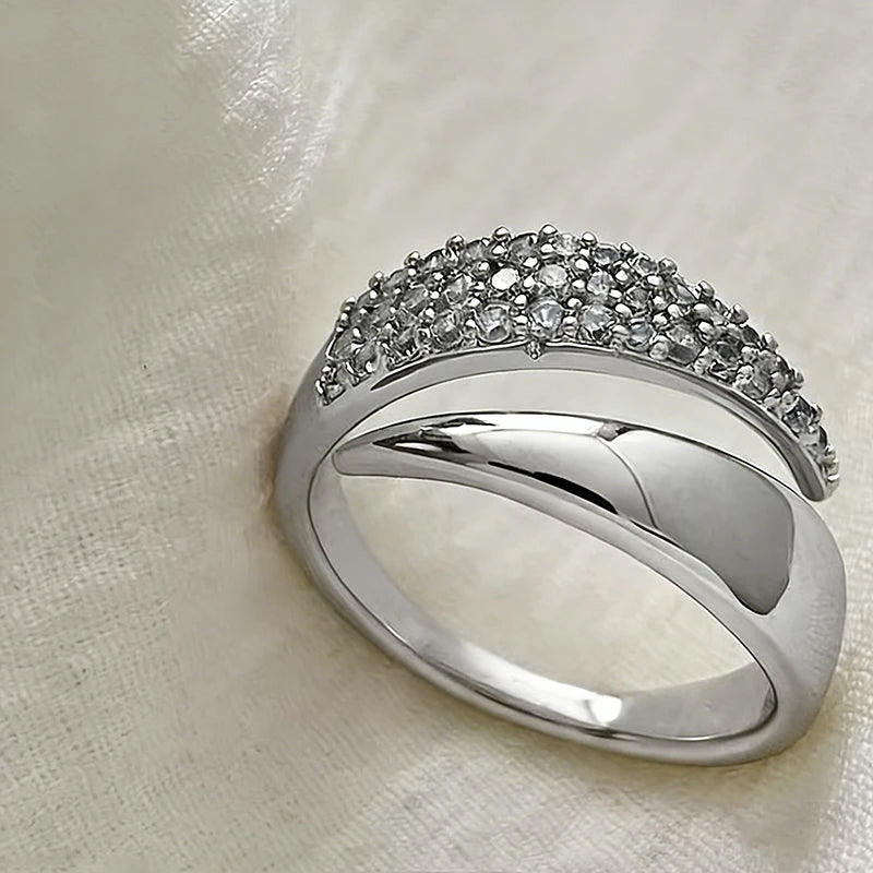 Brilliant Adjustable Engagement Ring