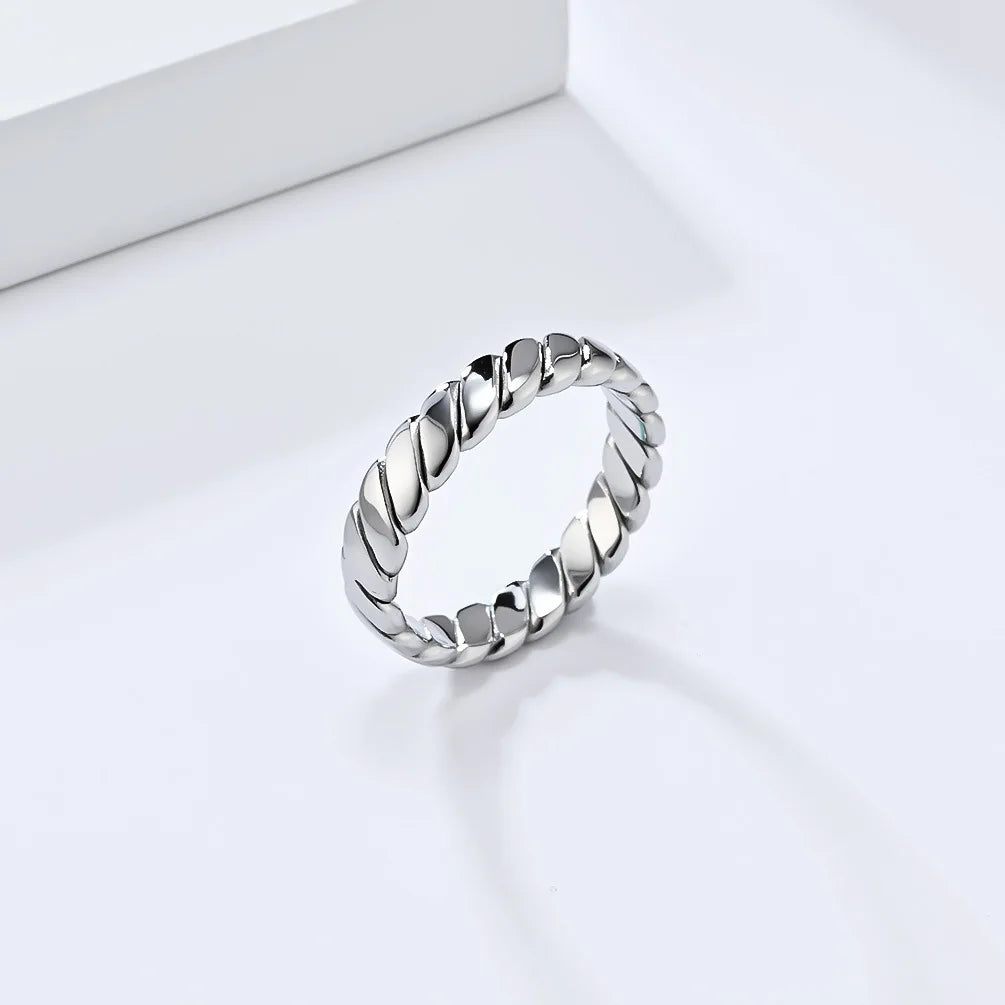 Simple Gold-Plated Geometric Ring